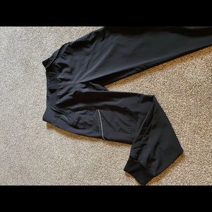 Black scrub pants